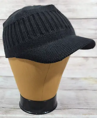 $16.50 • Buy Kangol Knit Black M/L  Flexfit Hat Medium/Large