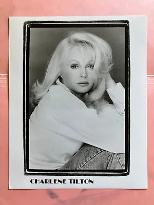 Charlene Tilton  Dallas  Original Vintage Press Talent Agency Headshot Photo • $10