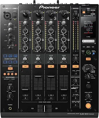 Pioneer DJM-900 NXS Nexus 4-Channel Digital Dj Mixer (NEW) + Replacement Knobs • £1410