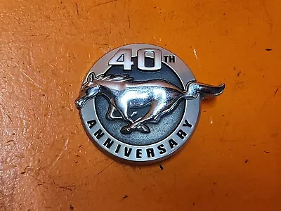 2004 Ford Mustang 40th Anniversary Edition Left Fender Emblem OEM 4R3J-16C149-AB • $18.50