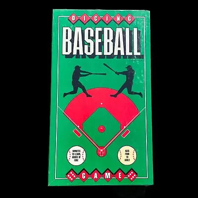 Vintage Dice Game 1980s Baseball Dice Game  • $11.99