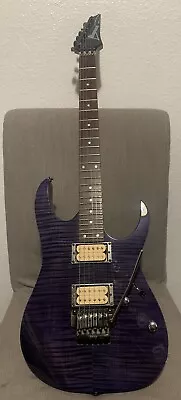 Ibanez RG320 FM Purple DiMarzio Air Norton & Tone Zone. Edge Pro II Bridge. Nice • $399.99