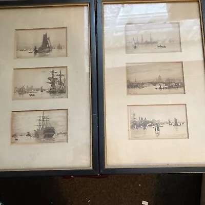 £100 • Buy 6 Etchings Wilfrid Williams  Ball Re Roi (1853 1917 )