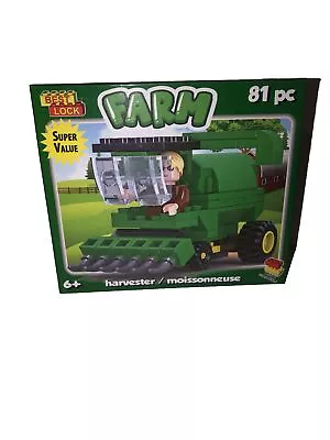 LEGO  FARM BEST LOCK HARVESTER    81pc SET • $15.23