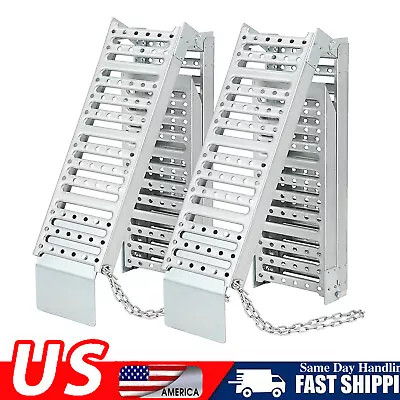 2×Folding Loading Ramp 1000LBS Capacity For Car/ATV/UTV/Motorcycles/Pickup Truck • $129.99