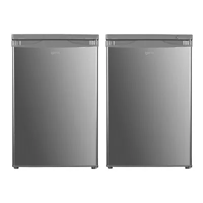 Freestanding Under Counter Larder Fridge & Freezer Set Inox Igenix IGFRX • £319.99