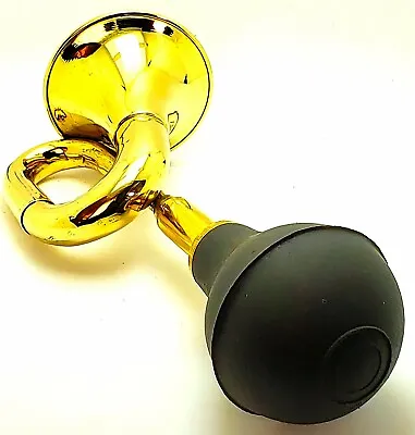 SMALL 7  Vintage Antique Brass Taxi BULB Horn Trumpet Car Clown Bulb VERY LOUD • $19.99