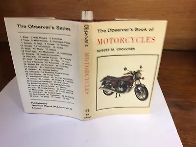 Observers Book Of Motorcycles 1977 ; • £12.99