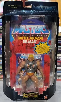 2001 Masters Universe Commemorative Series 2 1 Of 15k Battle Armor He-Man MOTU • $80.95