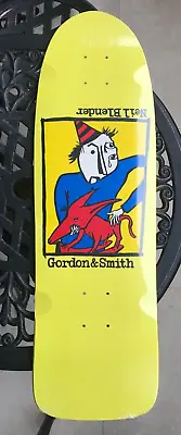 Neil Blender Rocking Dog G&S Yellow Dip NOS Skateboard Deck Reissue Billy Ruff • $495