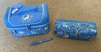 Smiggles Unicorn Set Of Lunch Box / Bag Pencil Case And Pen • £25