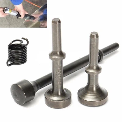 £11.79 • Buy 3Pcs Smoothing Pneumatic Air Hammer Chisel Impact Tool Bits Set Kit With Spring