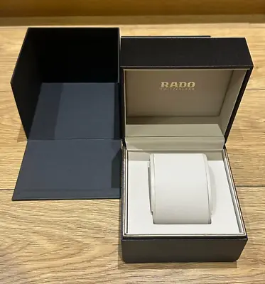 Genuine Original Current Rado Swiss Presentation Watch Box Case Complete Set • £25.99