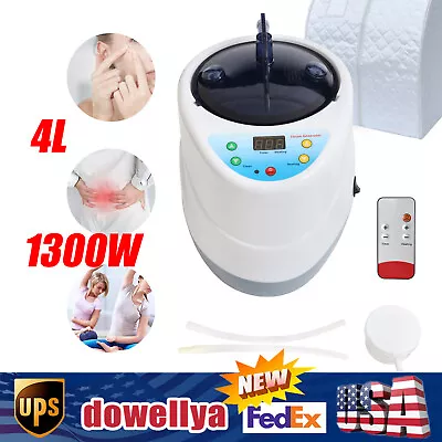 4L Portable Bath Heater Sauna Steam Generator Body Therapy Salon Spa Machine  • $74