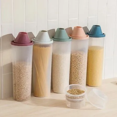 Cereal Noodle Pasta Spaghetti Rice Storage Bottle Food Organizer Rice Container • $12.20