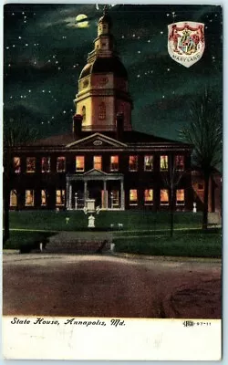 Postcard - State House Annapolis Maryland • $3.46