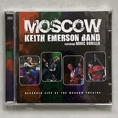 Keith Emerson Band Featuring Marc Bonilla – Live At The Moscow Theatre 2CD • £10.99