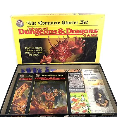 $399.95 • Buy The Complete Starter Set Advanced Dungeons & Dragons Board Game (Incomplete)