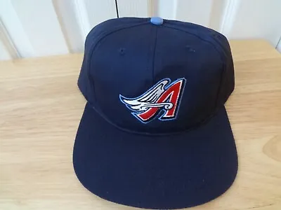Vintage MLB Anaheim Angels LOGO Snapback Hat 80s 90s Drew Pearson NEW NWOT • $39.99