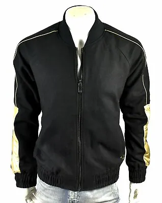 True Religion Brand Jeans Men's Varsity Wool Bomber Jacket - 103121 • $51.28