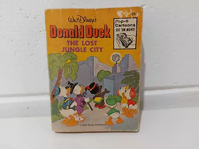 Walt Disney's Donald Duck - The Lost Jungle City - Flip-It Cartoons - 1975 • $4