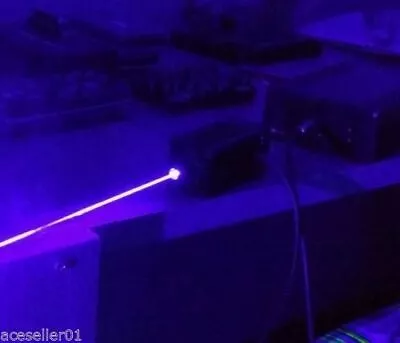 $115.48 • Buy Powerful Visible Beam DIY Laser Module 445nm 450nm 1W Blue Laser Engraving Diode