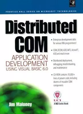 Distributed COM Application Development Using Visual Basic 6.0 A • $15.34