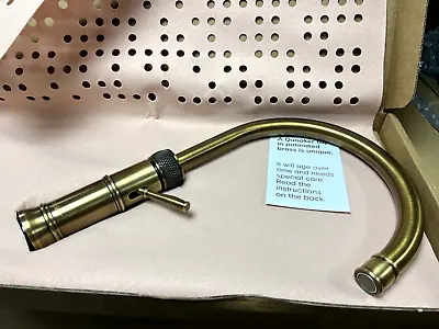 Ex Display Quooker CLASSIC Fusion Round Hot Boiling Water Tap Patinated Brass • £1475