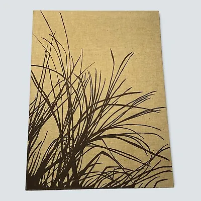 Vintage MCM MARUSHKA Framed CANVAS Mid-Century ART PRINT Grass Modern RARE EARLY • $350