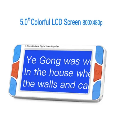 £150.76 • Buy Eyoyo 5.0 Inch Portable Electronic Video Magnifier Reading Read Tools Zoom Rates