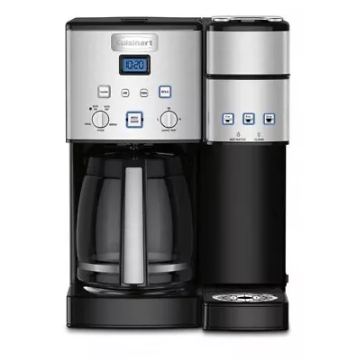 $159.99 • Buy Cuisinart Coffee Center 12-Cup Coffee Maker & Single-Serve Brewer, S/s Black