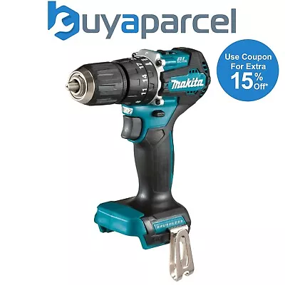 Makita DHP487Z 18V LXT Lithium Brushless Combi Hammer Drill Sub Compact - Bare • £68.59