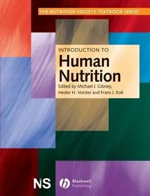 Introduction To Human Nutrition (The Nutrition Society Textbook) Paperback Book • £4.99