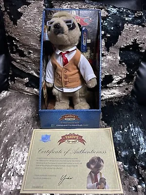 Compare The Meerkat Yakov Officials Product Certificate & Letter Soft Toy W/ Tag • £10