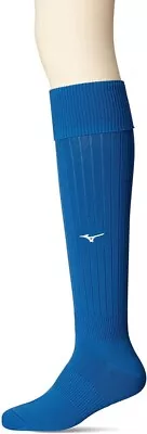 MIZUNO Soccer Wear Stockings P2MX8061 25-27cm Unisex Long Socks Turkish Blue • $76.43