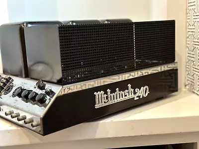 McIntosh MC240 Tube Amplifier With An Original Box And Tube Cage • $2149