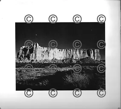 BOOK PLATE B&W Photo MORLEY BAER Enchanted Mesa Near Acoma 1973 9X9.5  • $9.99