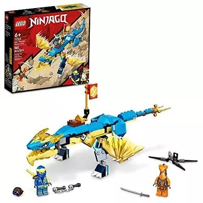 LEGO NINJAGO Jay’s Thunder Dragon EVO 71760 - Toy Figure And Viper Snake Set • $65.03