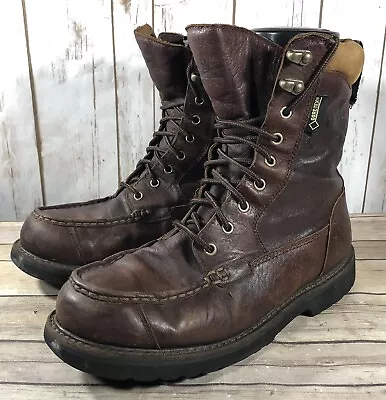 L.L. Bean Kangaroo Upland Gore-Tex Hunting Boots Mens Size 12W Leather Insulated • $139.99