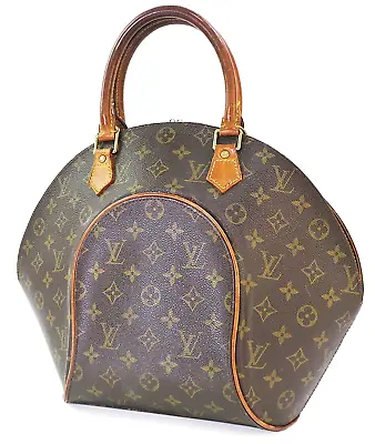 £275.10 • Buy Authentic LOUIS VUITTON Ellipse MM Monogram Hand Bag Purse #52401