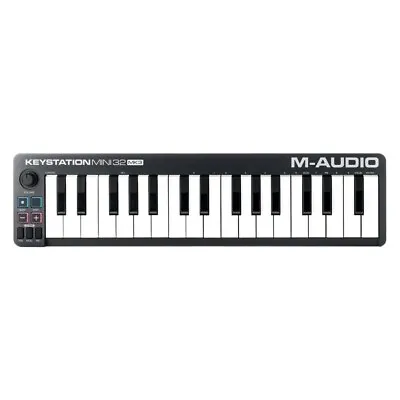 M-AUDIO Keystation Mini 32 MK3 - Clavier Contrôleur Midi USB 32 Sillets • $99.68