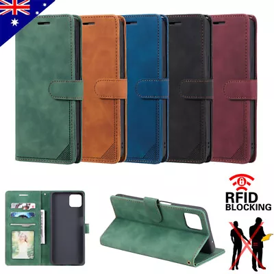 For OPPO Realme Reno A73 A55 A53 A32 A9 Leather Magnetic Wallet Case Flip Cover • $4.10