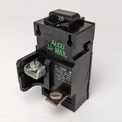 $16 • Buy Pushmatic P120 Circuit Breaker | Type P120 | 20 Amp | 1 Pole | 120/240 VAC