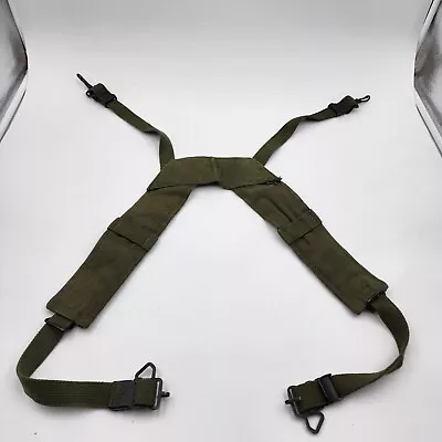 Vintage U.S. Korean War / M-1956 Suspenders / LCE • $40.50