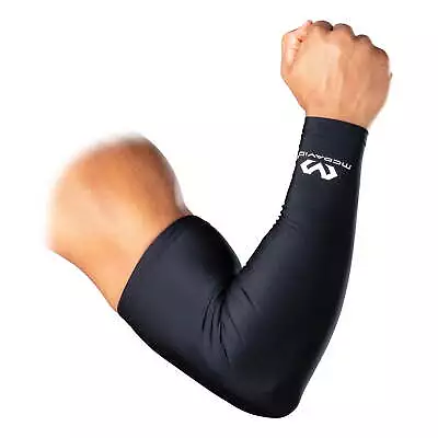 McDavid Sport Compression Arm Sleeve Pair Black Adult Unisex Large/Extra Large • $23.96