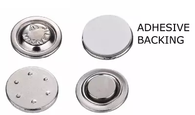 2 Pack - Small Round Button & Name Badge Magnets -Strong Magnetic Name Tag Back • $5.45