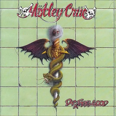 MOTLEY CRUE Dr Feelgood BANNER HUGE 4X4 Ft Fabric Poster Tapestry Flag Album Art • $29.95