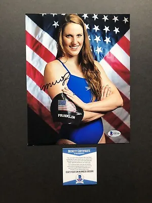 Missy Franklin Autographed Signed 8x10 Photo Beckett BAS COA USA Swimming Hot • $225