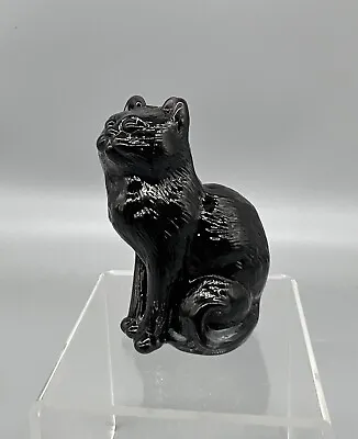 Mosser Vintage Style Midnight Blue Sitting Cat • $24.99