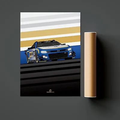 NASCAR Le Mans Garage56 A2 Poster • £56